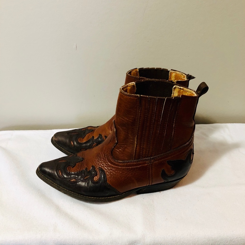 🏷 Vintage Western Ankle Boots